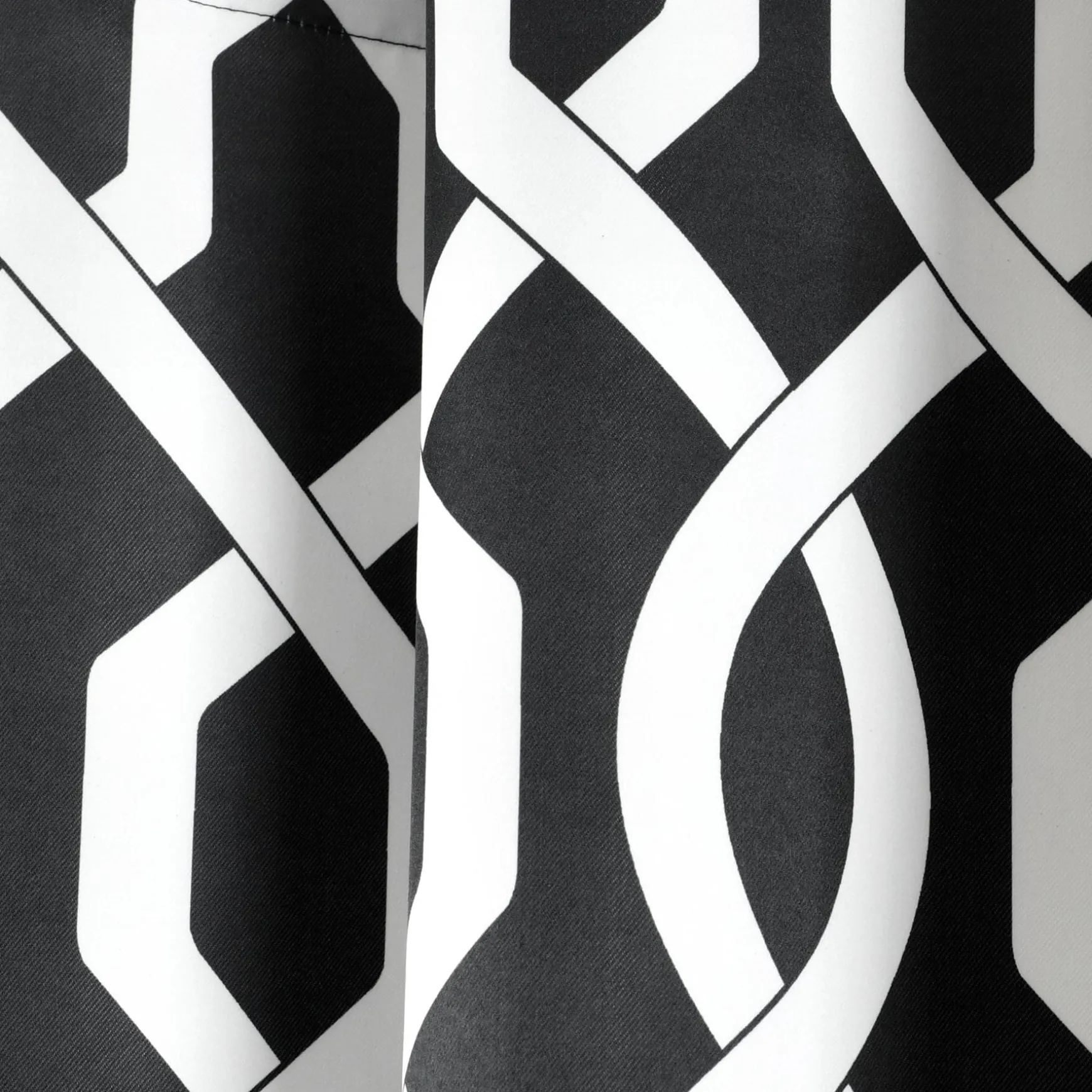 Edward Trellis Light Filtering Window Curtain Panel Set