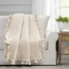Ella Ruffle Lace Throw