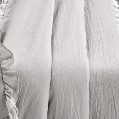 Ella Ruffle Lace Throw