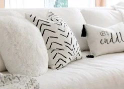 Emma Faux Fur Decorative Pillow Cover