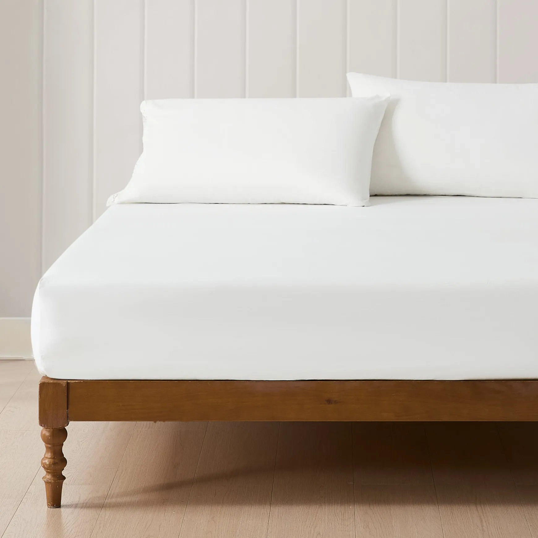 Evelyn Lace Trim Cotton Sheet Set