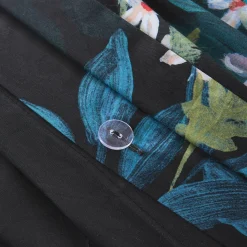 Fantasy Floral Cotton Duvet Cover Set