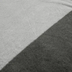 Farmhouse Color Block Ultra Soft Faux Fur Comforter Set