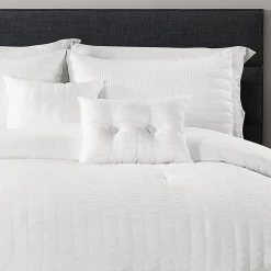 Farmhouse Seersucker 5 Piece Comforter Set