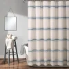 Farmhouse Stripe 100% Cotton Shower Curtain