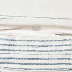 Farmhouse Stripe 100% Cotton Duvet Cover Set