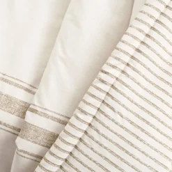 Farmhouse Stripe Throw