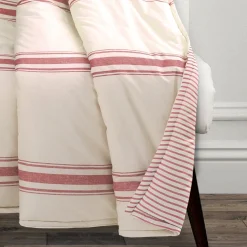 Farmhouse Stripe Throw