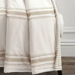 Farmhouse Stripe Throw