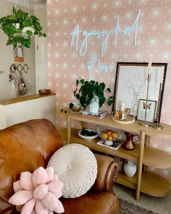 Farmhouse Ticking Stripe Yarn Dyed Pleated Decorative Pillow