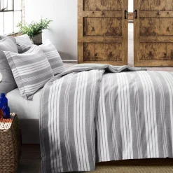 Farmhouse Yarn Dyed Stripe Comforter 5 Piece Set