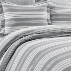 Farmhouse Yarn Dyed Stripe Comforter 5 Piece Set