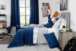 Farmhouse Yarn Dyed Stripe Comforter 5 Piece Set