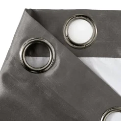 Faux Silk 100% Blackout Window Curtain Panel