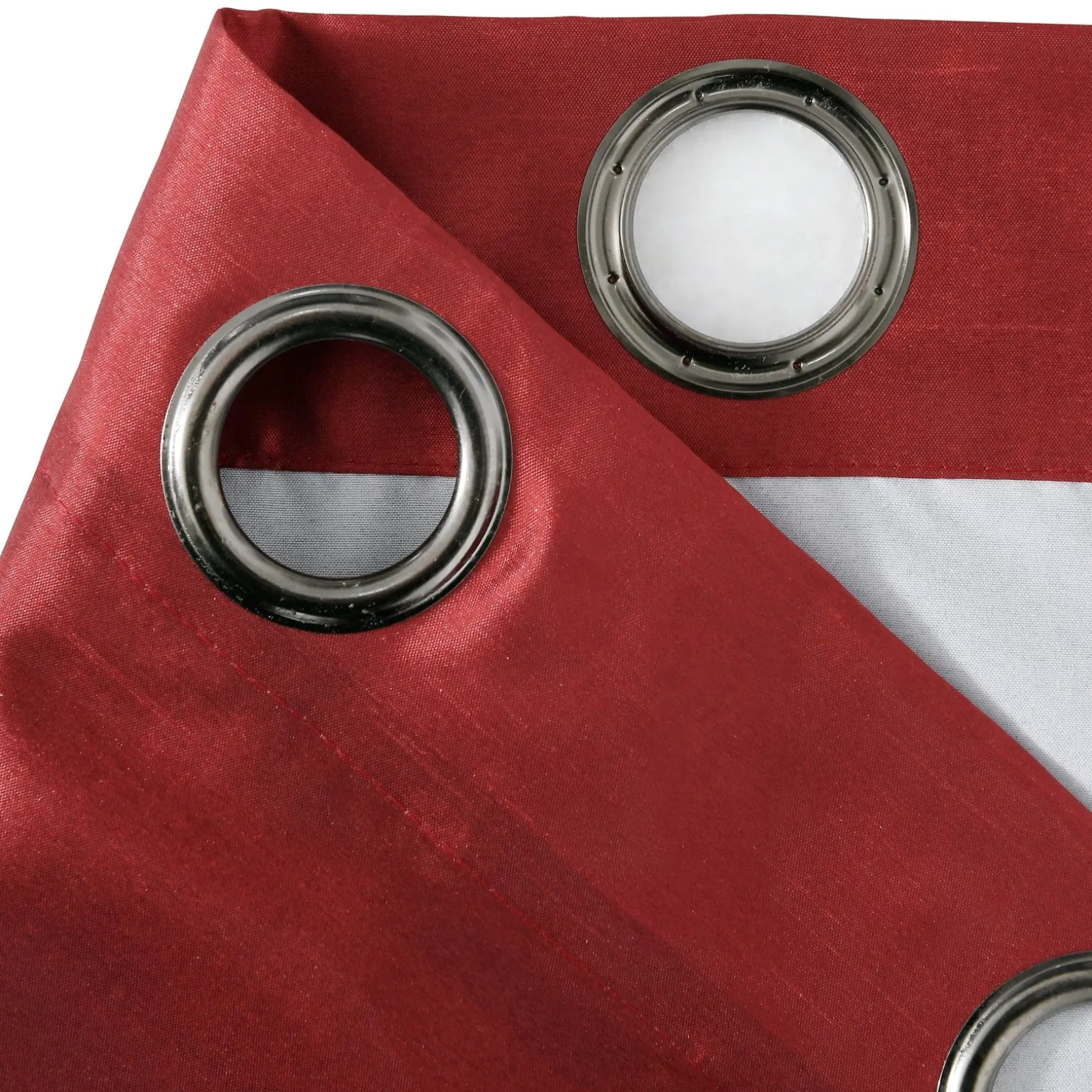 Faux Silk 100% Blackout Window Curtain Panel