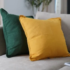 Faux Suede Decorative Pillow