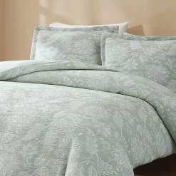 Floral Jacobean Gauze Jacquard Duvet Cover Set