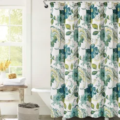 Floral Paisley Shower Curtain