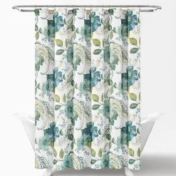 Floral Paisley Shower Curtain