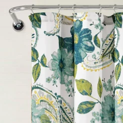 Floral Paisley Shower Curtain