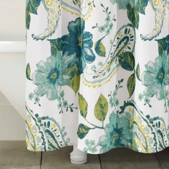 Floral Paisley Shower Curtain