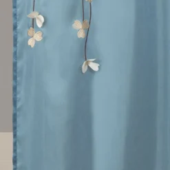 Flower Drops Shower Curtain