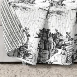 French Country Toile Throw