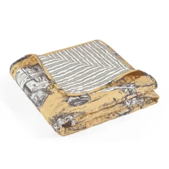 French Country Toile Throw