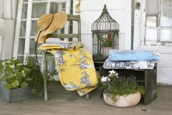 French Country Toile Throw