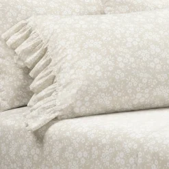 Garden Of Flowers Ruffle Sheet Set