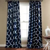 Geo Light Filtering Window Curtain Set