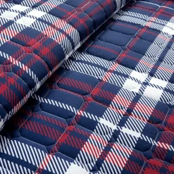 Grayson Farmhouse Plaid Reversible Quilt Set