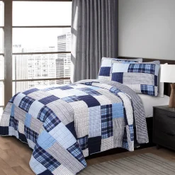 Greenville 3 Piece Quilt Set