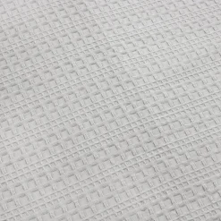 Haniya Solid Waffle Woven Cotton Textured Comforter Set