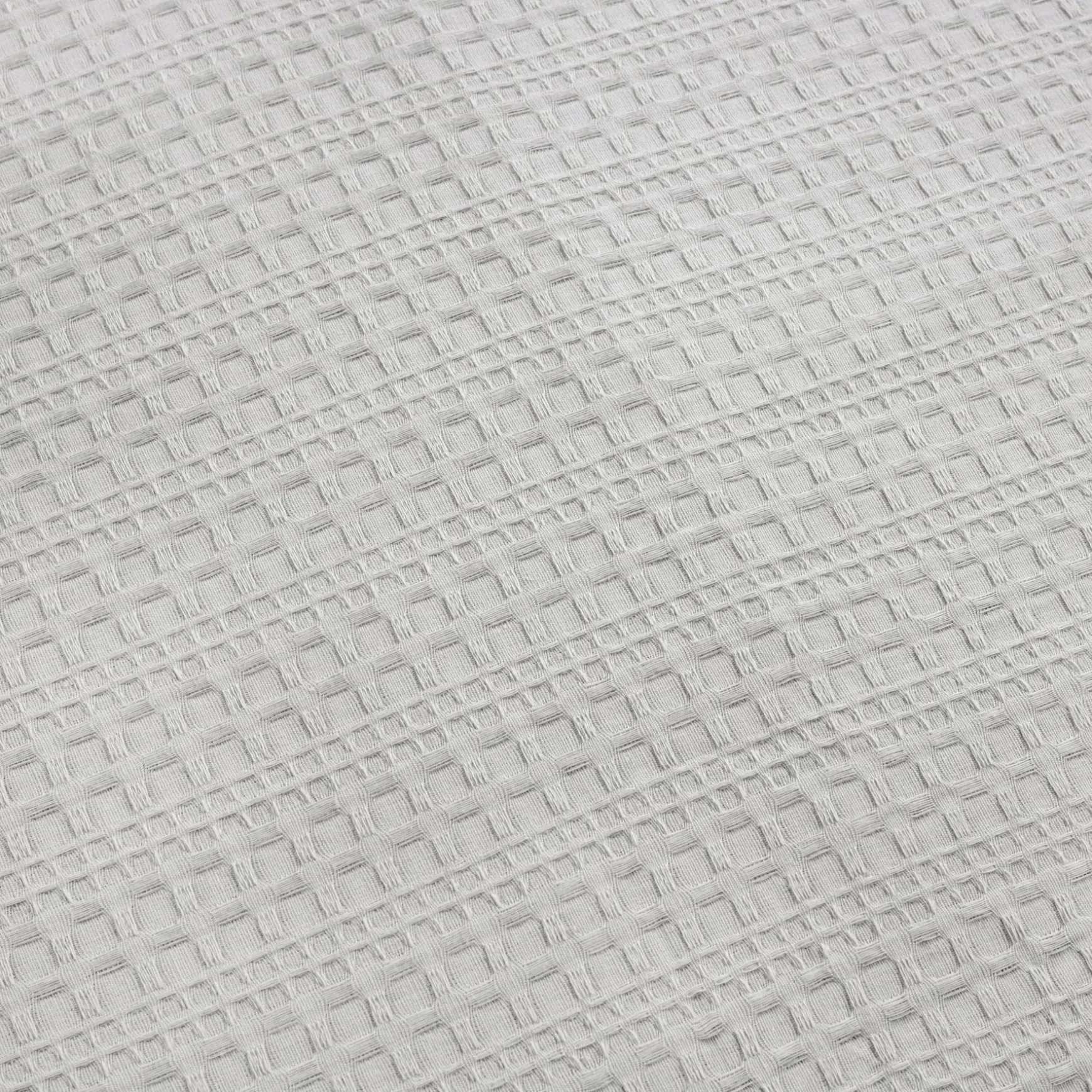 Haniya Solid Waffle Woven Cotton Textured Comforter Set