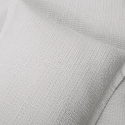 Haniya Solid Waffle Woven Cotton Textured Comforter Set