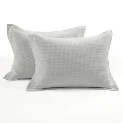 Haniya Solid Waffle Woven Cotton Textured Comforter Set