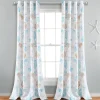 Harbor Life Light Filtering Window Curtain Panel Set