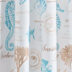 Harbor Life Light Filtering Window Curtain Panel Set