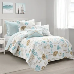 Harbor Life Reversible Quilt Set
