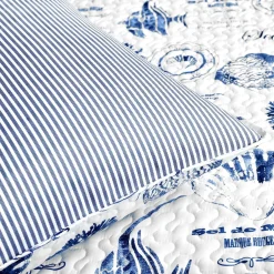 Harbor Life Reversible Quilt Set