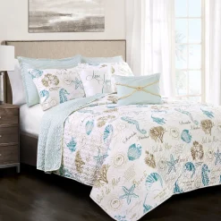 Harbor Life Reversible Quilt Set
