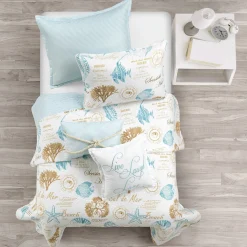 Harbor Life Reversible Quilt Set