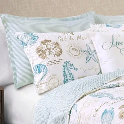 Harbor Life Reversible Quilt Set