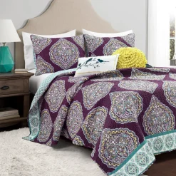Harley 5 Piece Quilt Set