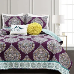Harley 5 Piece Quilt Set