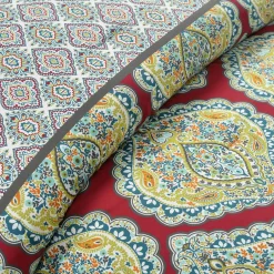 Harley Damask Reversible 5 Piece Comforter Set