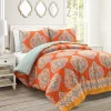 Harley Reversible Cotton Duvet Cover 3 Piece Set