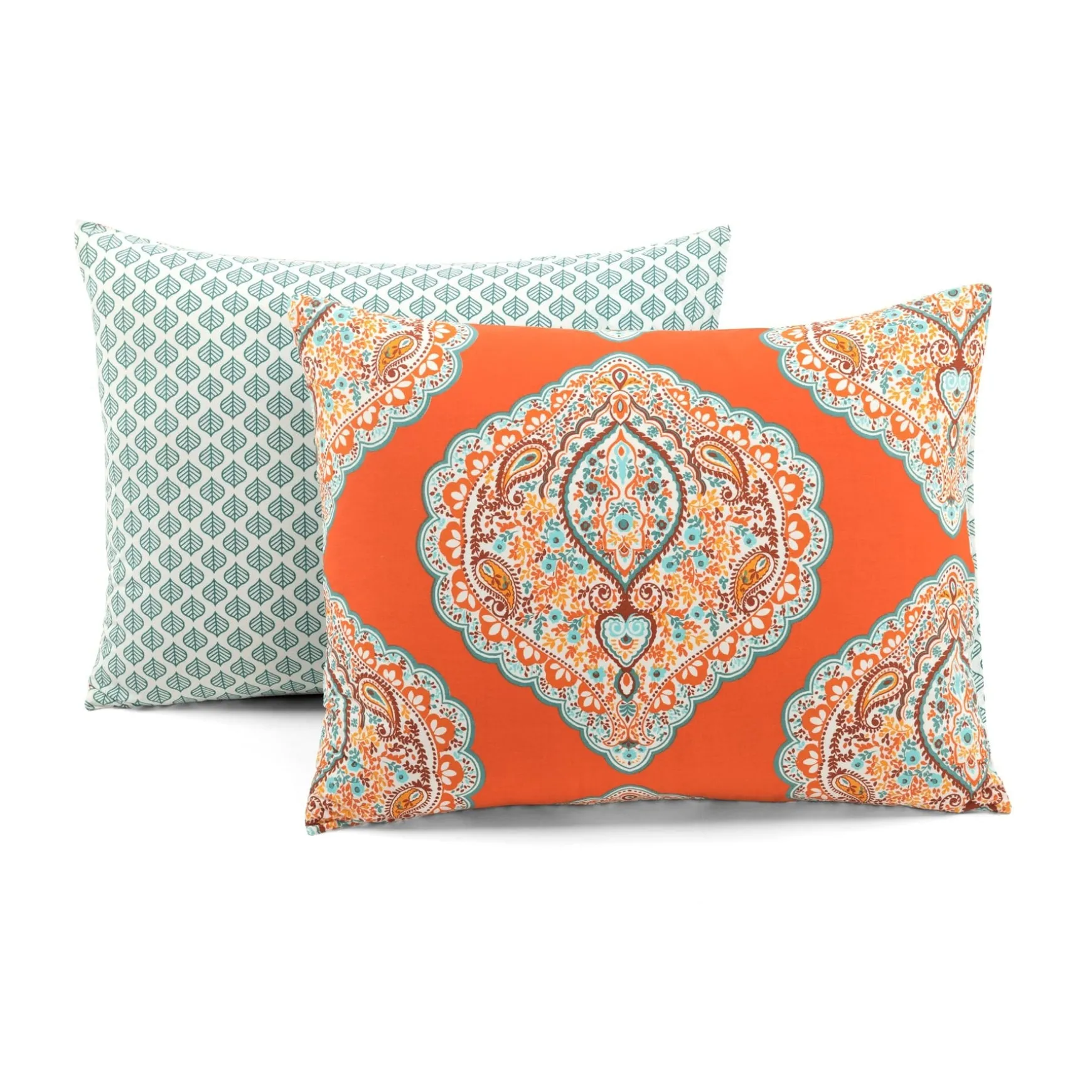 Harley Reversible Cotton Duvet Cover 3 Piece Set