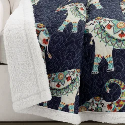 Hati Elephants Throw Sherpa